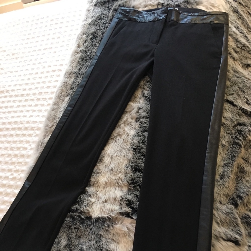 Black straight pant
